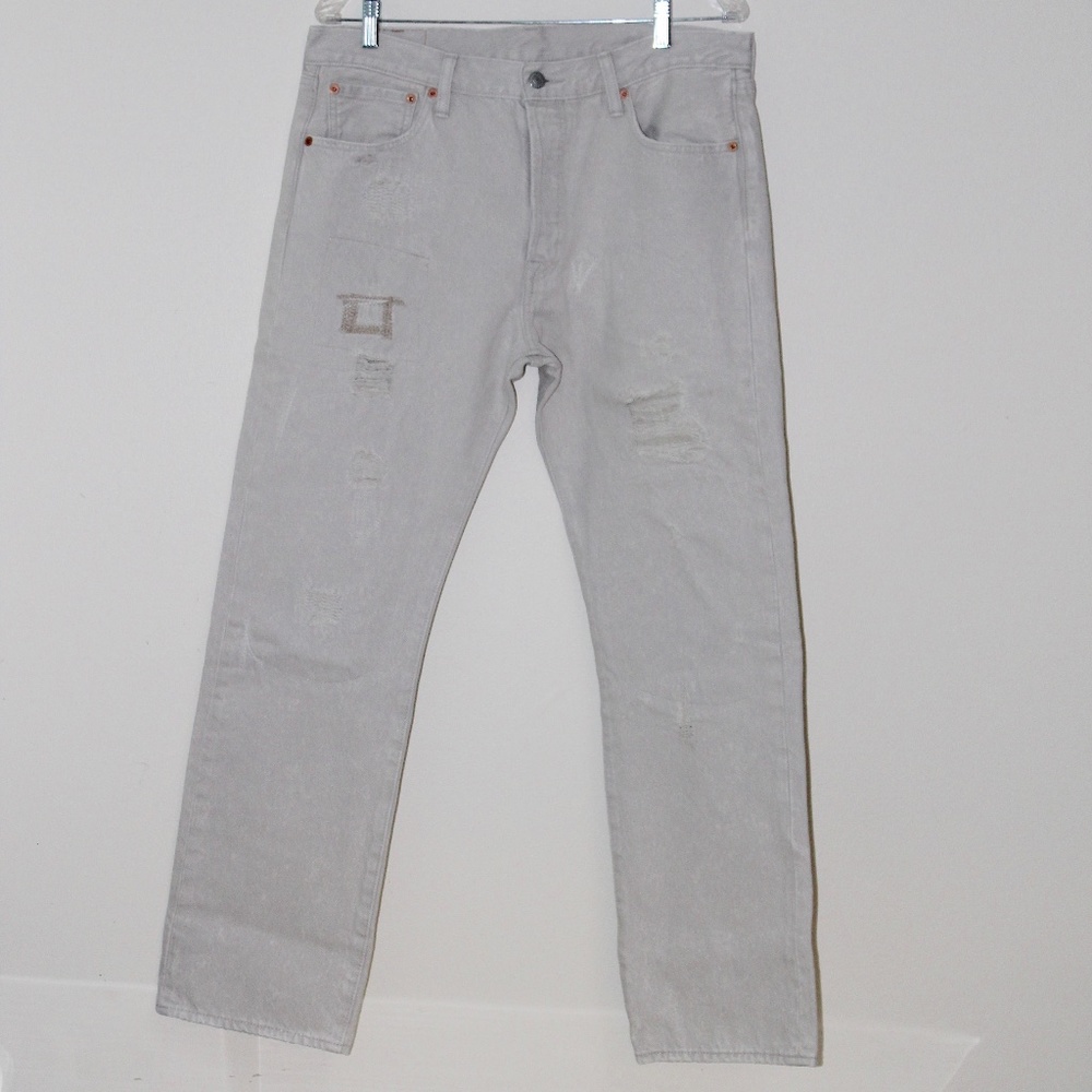Levi's Stone/Beige Men's Jeans - Size 34x30